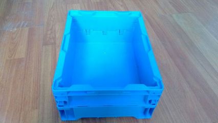 昆山智豪S602折叠式周转箱 物流仓储的智慧选择